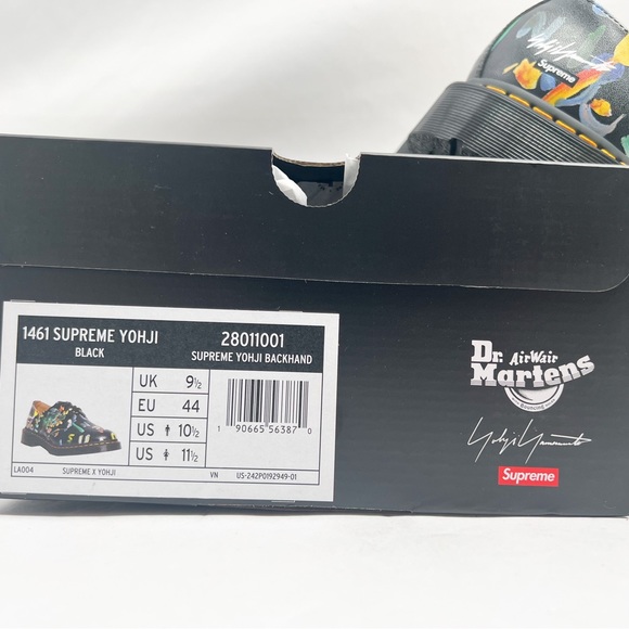 DR. MARTENS 1461 3-EYE YOHJI YAMAMOTO SHOES - Picture 16 of 16